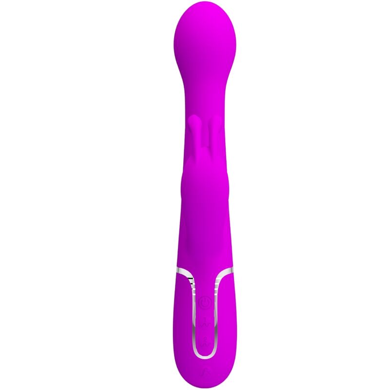 PRETTY LOVE - DEJON VIBRADOR RABBIT 3 EN 1 MULTIFUNCIÓN VIOLETA PRETTY LOVE FLIRTATION