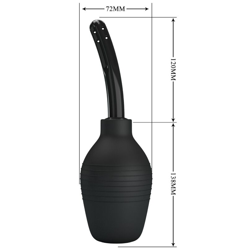 MR PLAY - DUCHA ANAL BLKC SUPER POWER NEGRO MR PLAY