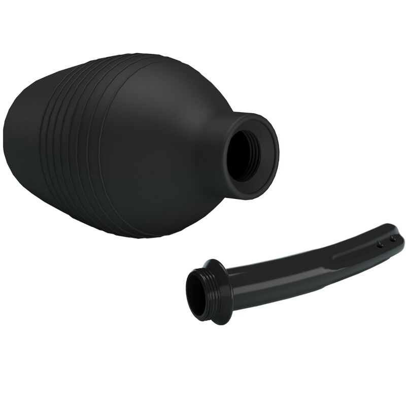 MR PLAY - DUCHA ANAL BLKC SUPER POWER NEGRO MR PLAY