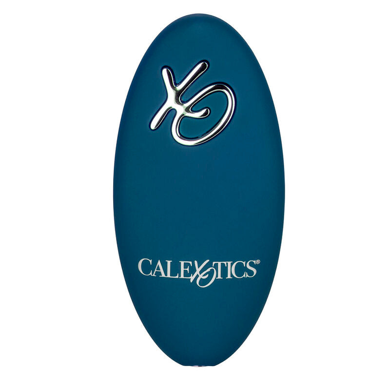 CALEXOTICS - RIDER MASAJEADOR DOBLE MOTOR CONTROL REMOTO AZUL CALEXOTICS