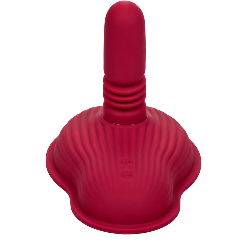 CALEXOTICS - RIDER MASAJEADOR DOBLE MOTOR CONTROL REMOTO ROJO CALEXOTICS