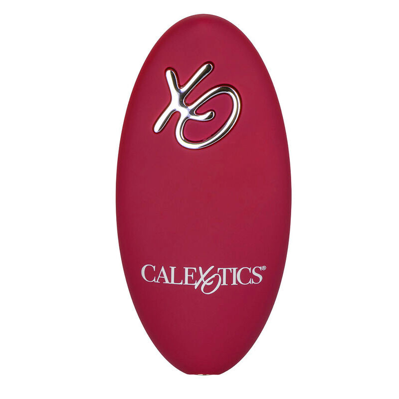 CALEXOTICS - RIDER MASAJEADOR DOBLE MOTOR CONTROL REMOTO ROJO CALEXOTICS