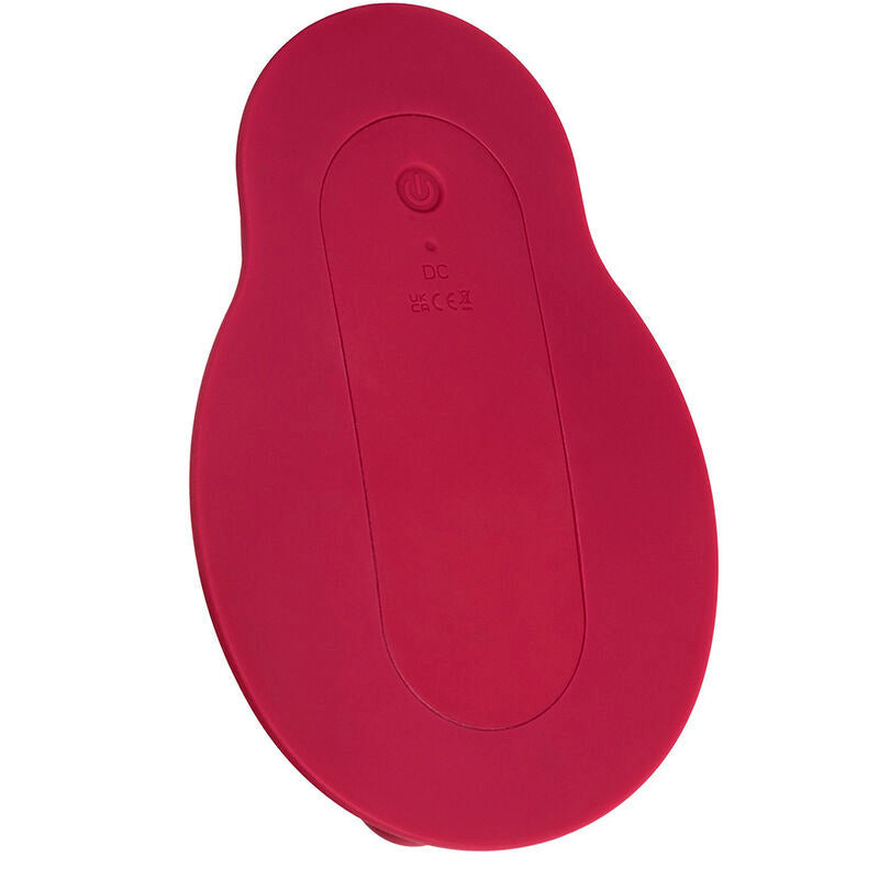 CALEXOTICS - RIDER MASAJEADOR DOBLE MOTOR CONTROL REMOTO ROJO CALEXOTICS