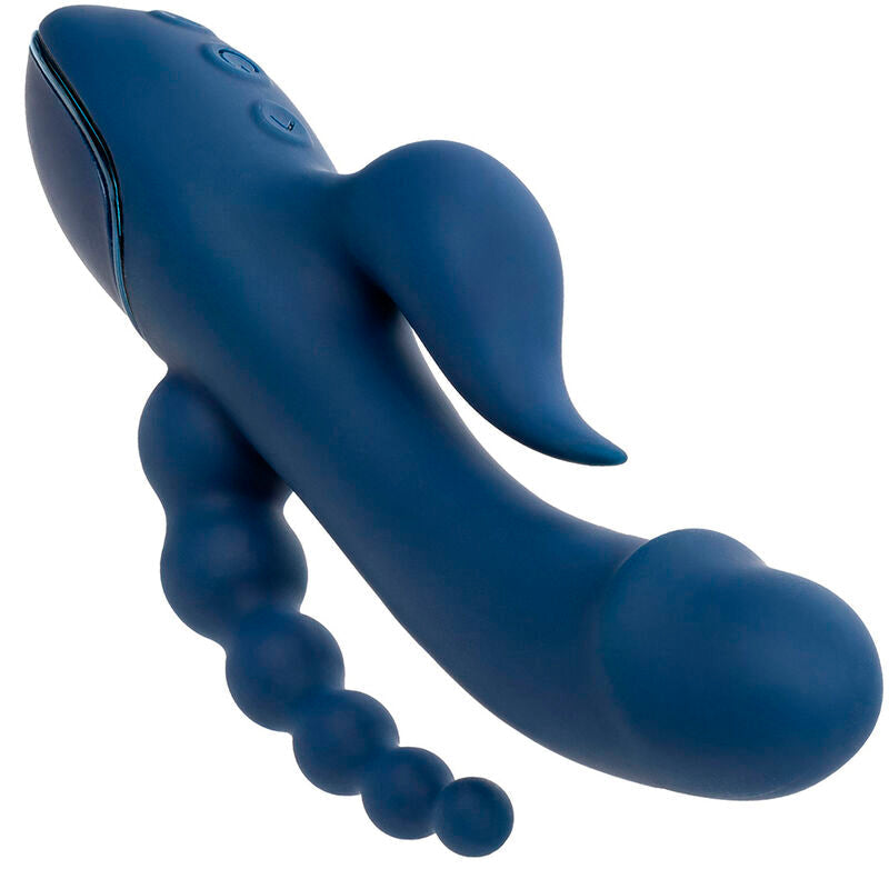 CALEXOTICS - VIBRADOR TRIPLE ORGASM AZUL CALEXOTICS