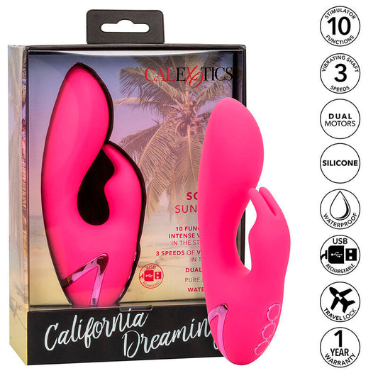 CALEXOTICS - SO. CAL SUSHINE VIBRATOR RABBIT FUCSIA BY CALIFORNIA DREAMING CALEXOTICS
