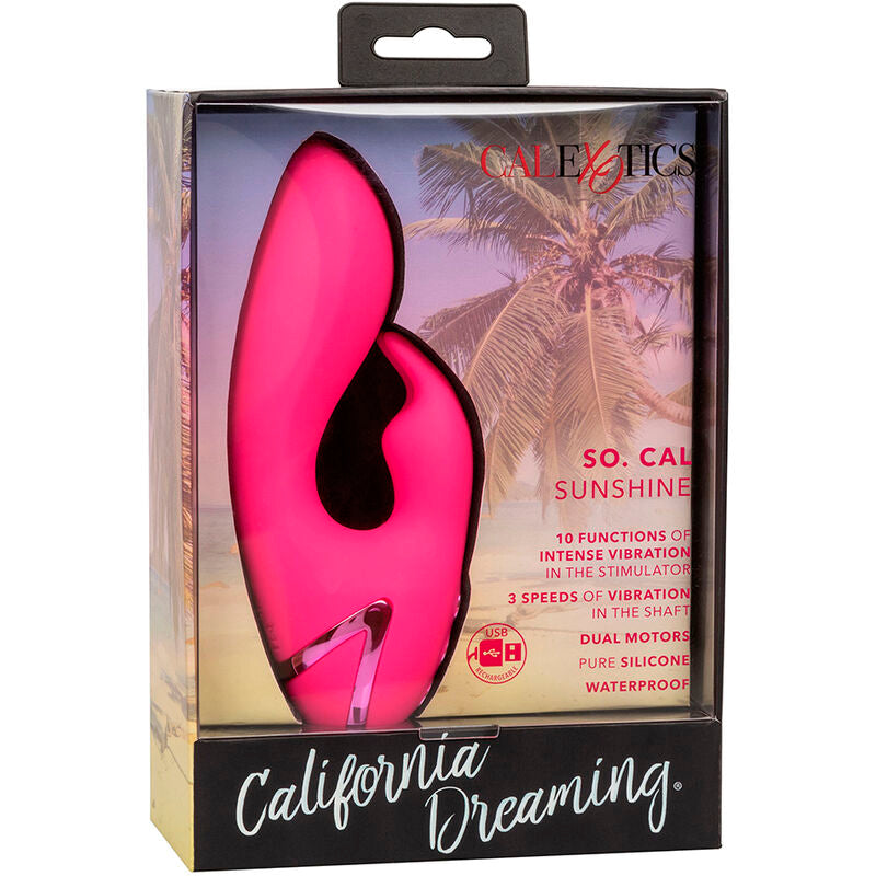 CALEXOTICS - SO. CAL SUSHINE VIBRATOR RABBIT FUCSIA BY CALIFORNIA DREAMING CALEXOTICS