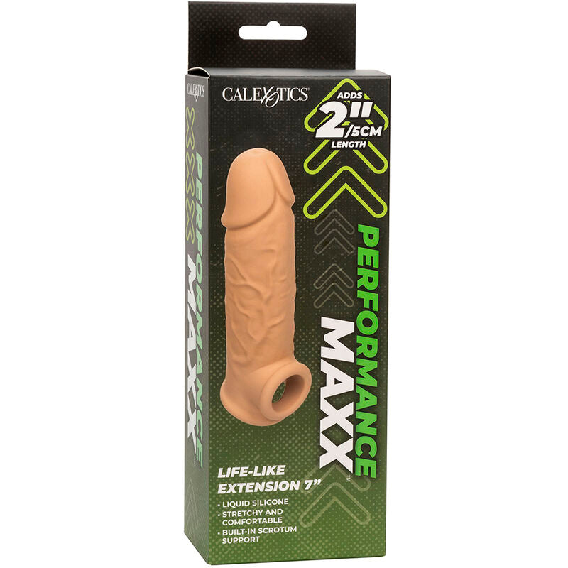 CALEXOTICS - PERFORMANCE MAXX EXTENSIÓN REALISTA 7 PIEL CLARO CALEXOTICS