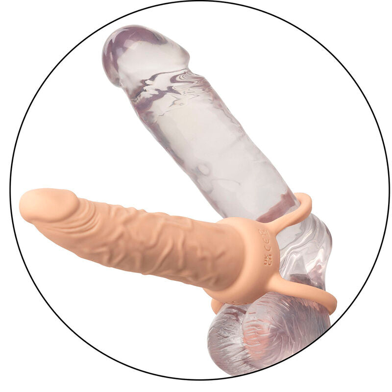 CALEXOTICS - PERFORMANCE MAXX DOBLE PENETRADOR RECARGABLE PIEL CLARO CALEXOTICS