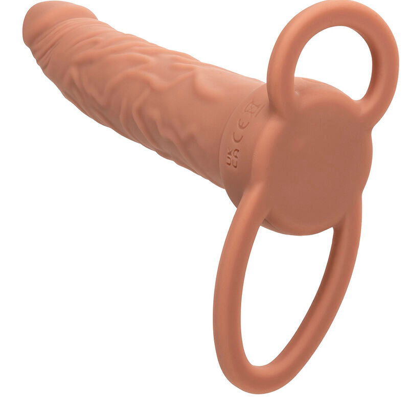 CALEXOTICS - PERFORMANCE MAXX DOBLE PENETRADOR RECARGABLE PIEL MORENO CALEXOTICS