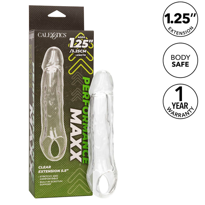 CALEXOTICS - PERFORMANCE MAXX EXTENSIÓN CLARA 5,5 TRANSPARENTE CALEXOTICS