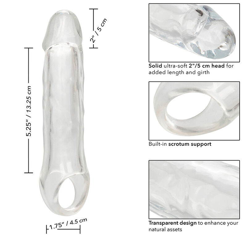 CALEXOTICS - PERFORMANCE MAXX EXTENSIÓN CLARA 7,5 TRANSPARENTE CALEXOTICS