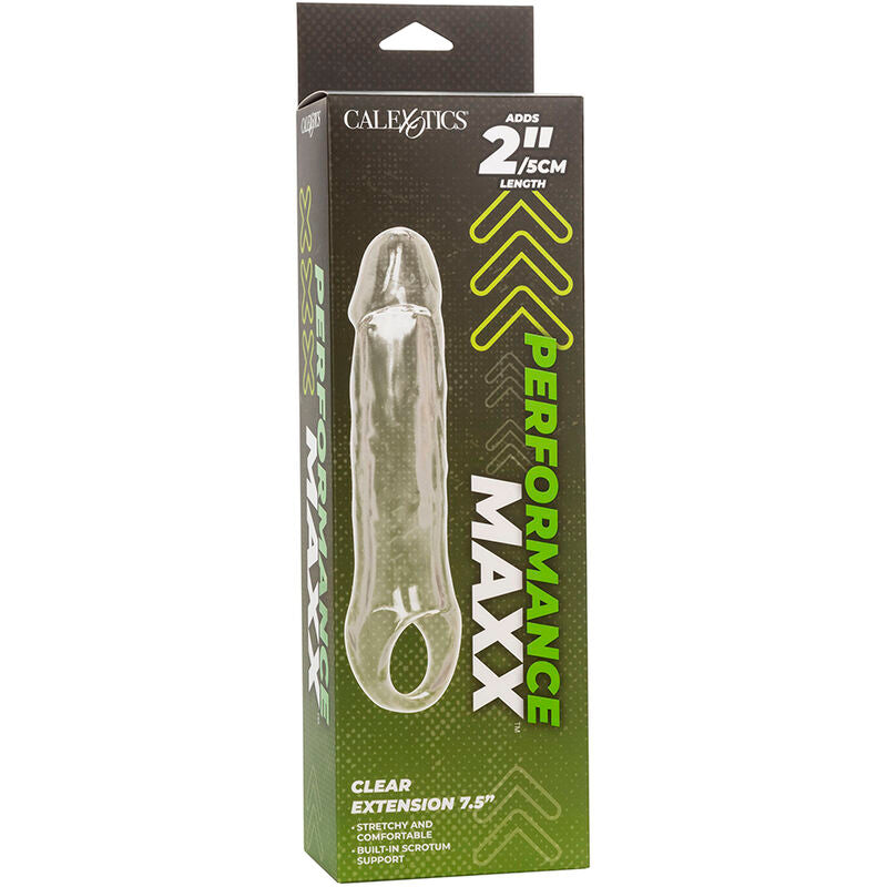 CALEXOTICS - PERFORMANCE MAXX EXTENSIÓN CLARA 7,5 TRANSPARENTE CALEXOTICS