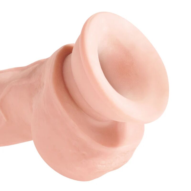 KING COCK - DILDO TRIPLE DENSIDAD 18.4 CM KING COCK PLUS