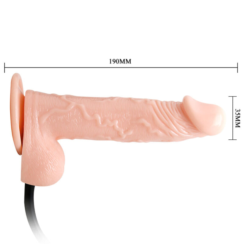 BAILE - INFLATABLE DILDO HINCHABLE REALISTICO CON VENTOSA 15 CM BAILE DILDOS