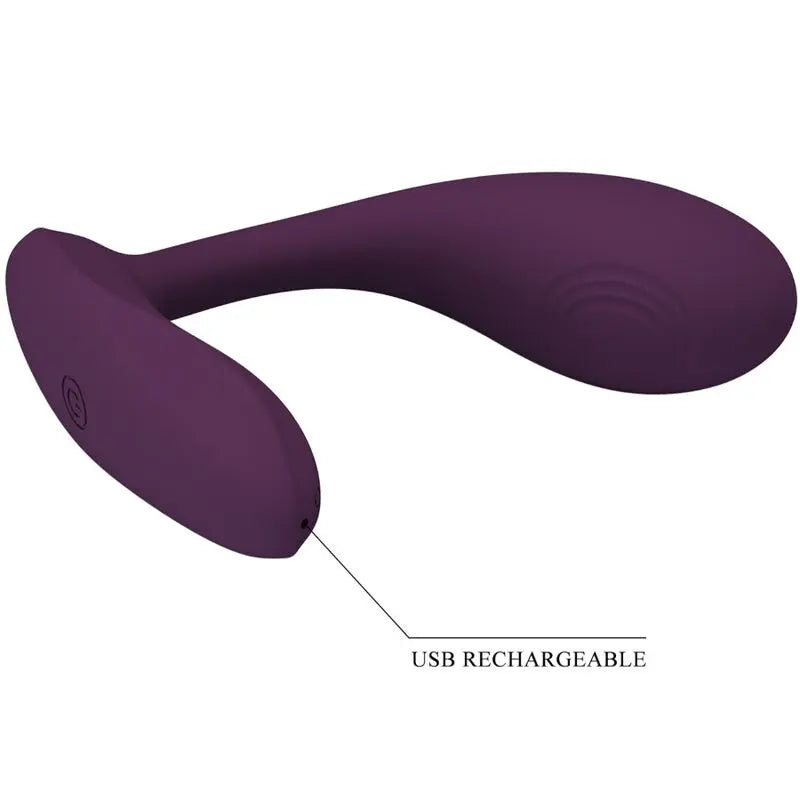 PRETTY LOVE - BAIRD G-SPOT 12 VIBRACIONES RECARGABLE LILA APP PRETTY LOVE FLIRTATION