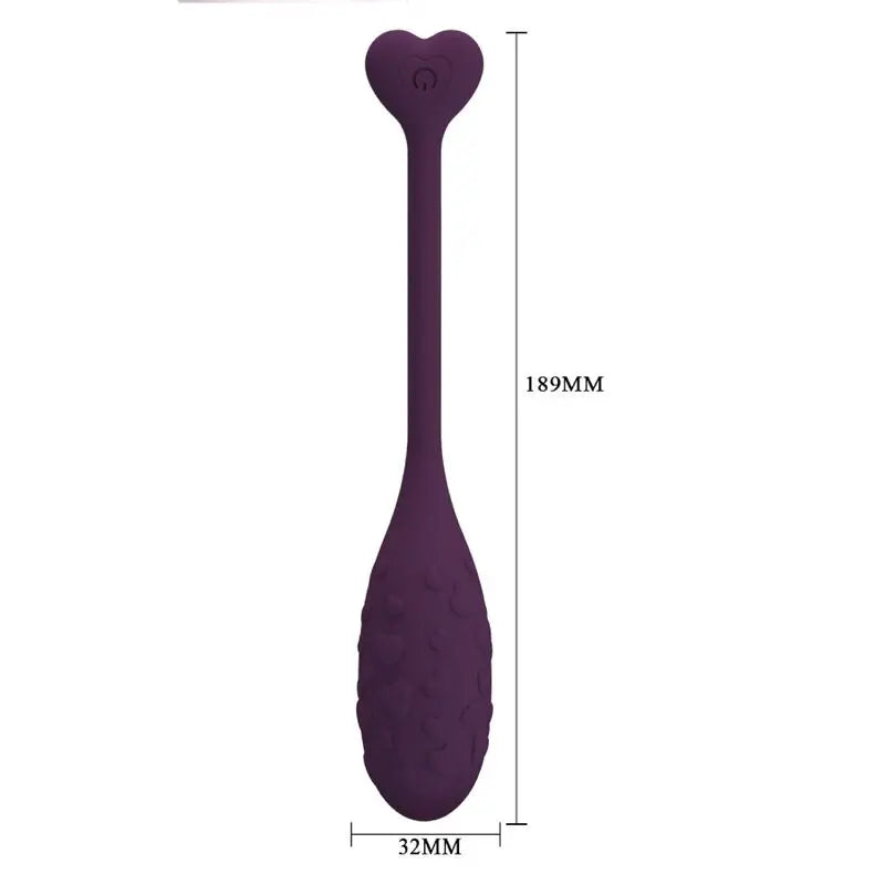 PRETTY LOVE - FISHERMAN HUEVO VIBRADOR LILA CONTROLADO POR APP PRETTY LOVE SMART