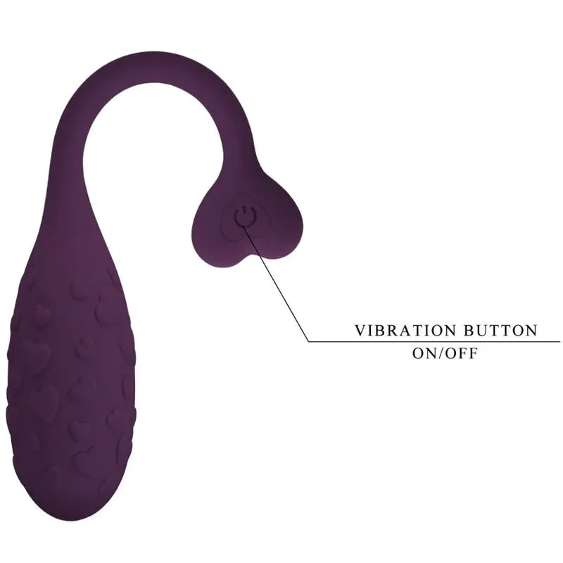 PRETTY LOVE - FISHERMAN HUEVO VIBRADOR LILA CONTROLADO POR APP PRETTY LOVE SMART