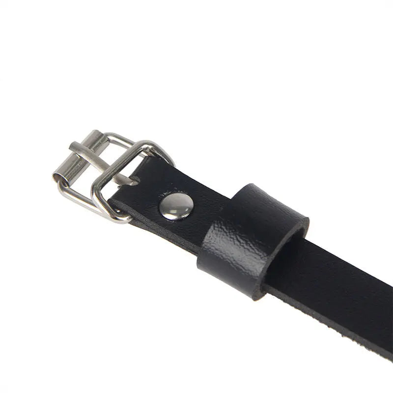 SUBBLIME - ARNÉS CINTURA Y PIERNAS CUERO NEGRO TALLA ÚNICA SUBBLIME FETISH