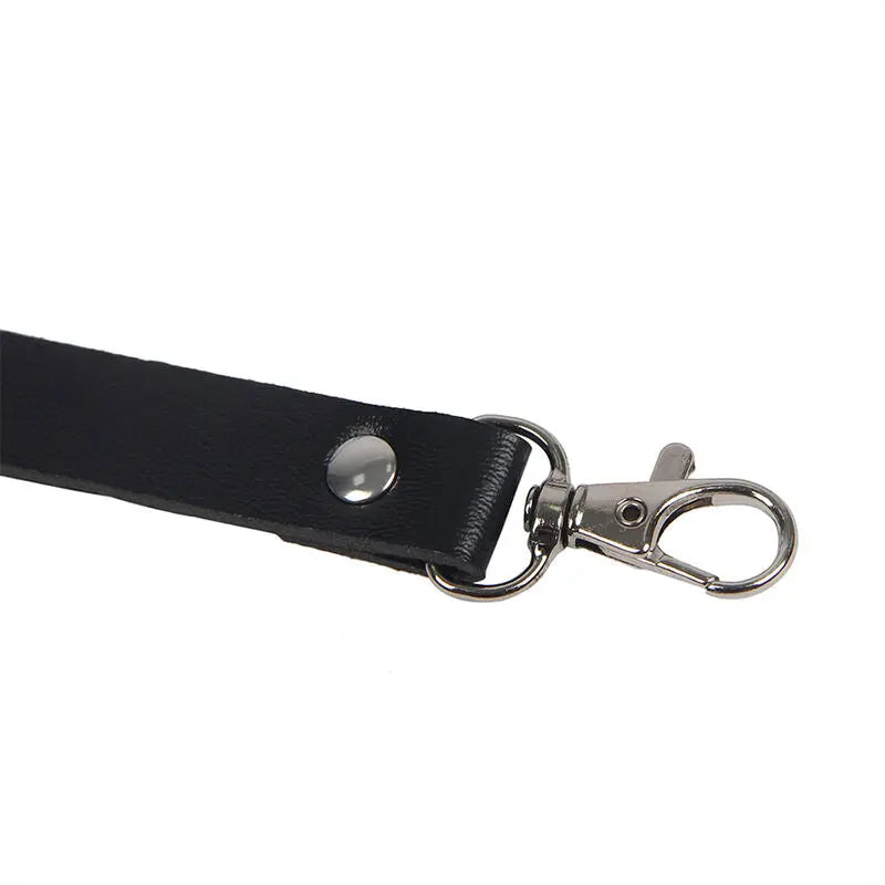 SUBBLIME - ARNÉS DE CUERPO CORREAS AJUSTABLE CUERO NEGRO TALLA ÚNICA SUBBLIME FETISH