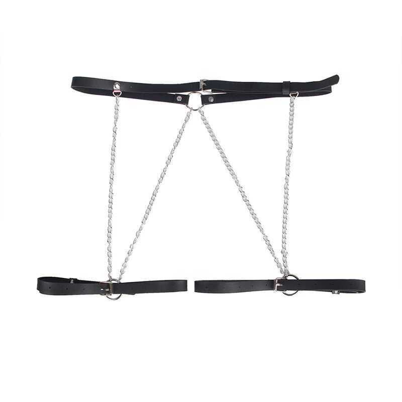 SUBBLIME - ARNÉS FORMA CINTURON CUERO NEGRO TALLA ÚNICA SUBBLIME FETISH