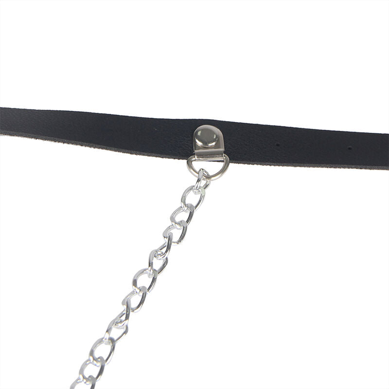 SUBBLIME - ARNÉS FORMA CINTURON CUERO NEGRO TALLA ÚNICA SUBBLIME FETISH