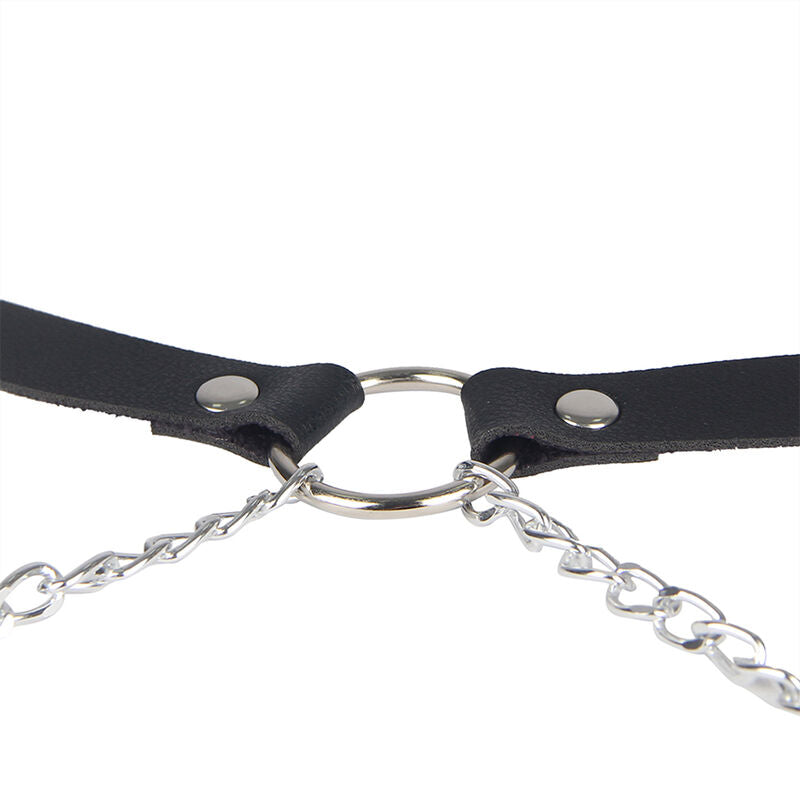SUBBLIME - ARNÉS FORMA CINTURON CUERO NEGRO TALLA ÚNICA SUBBLIME FETISH