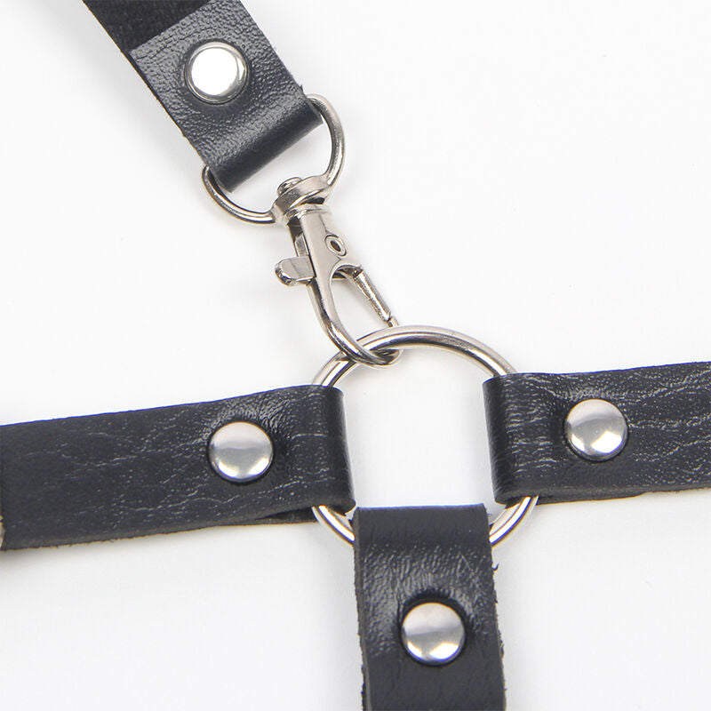 SUBBLIME - ARNÉS CON TIRANTAS DETALLE CADENAS TALLA ÚNICA SUBBLIME FETISH