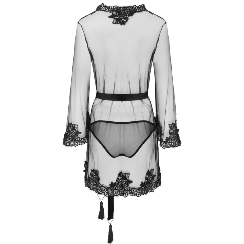 LIVCO CORSETTI FASHION - HERINA LC XG056 BATA + PANTY NEGRO TALLA ÚNICA LIVCO CORSETTI SETS