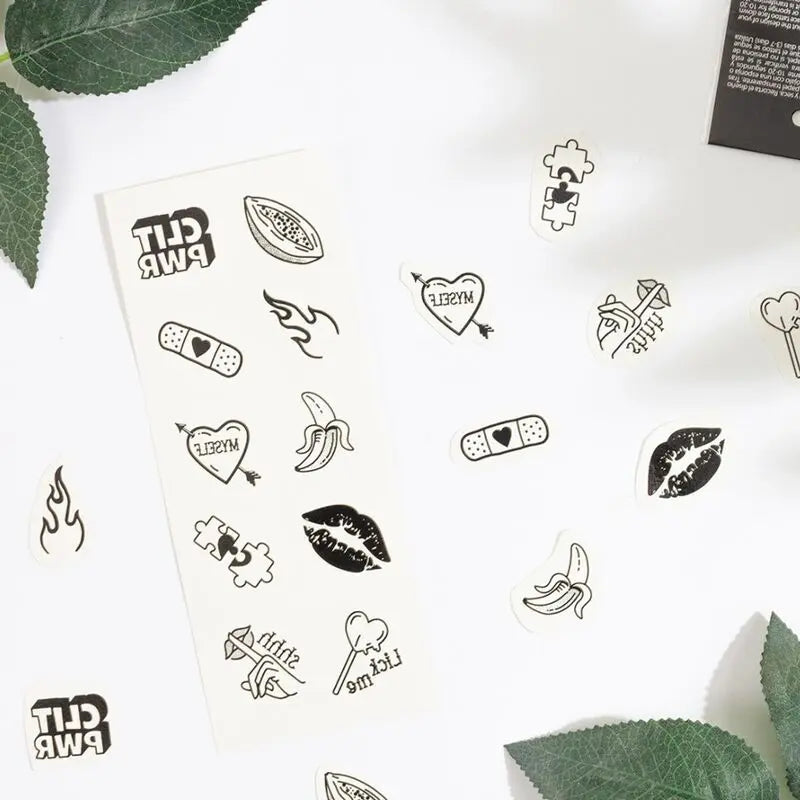 SECRET PLAY - SET DE 10 TATTOOS TEMPORALES CANDY COLLECTION SECRETPLAY