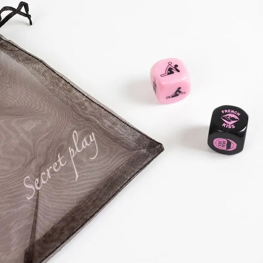 SECRET PLAY - JUEGO 2 DADOS FOREPLAY FANATICS SECRETPLAY 100% GAMES