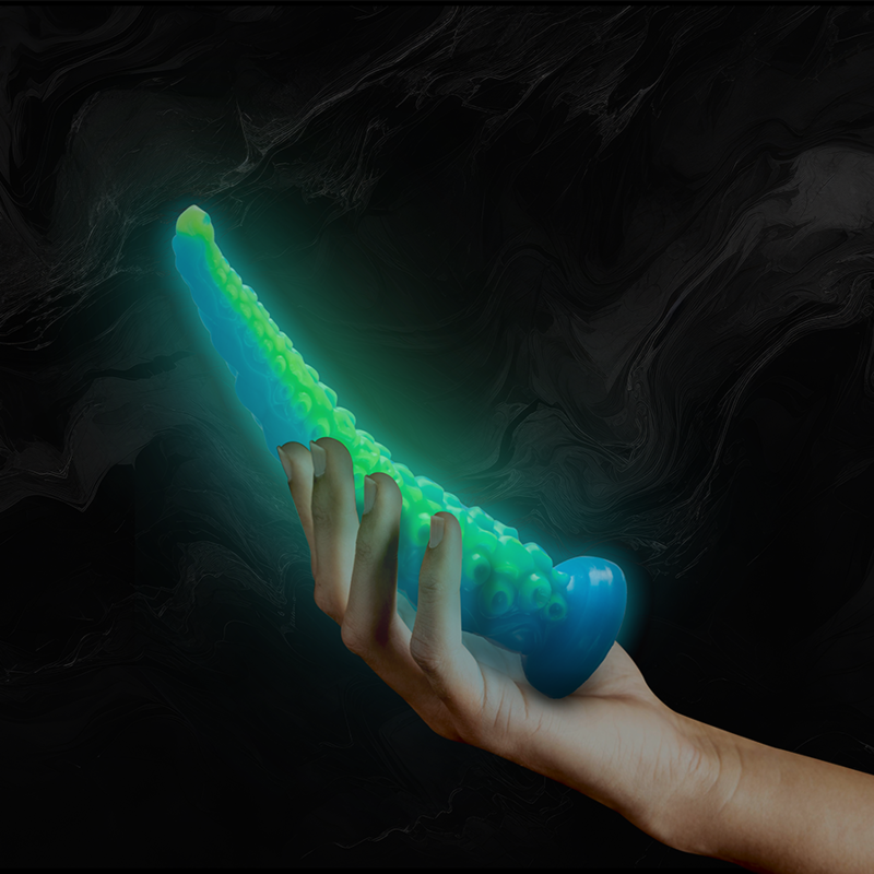 EPIC - SCYLLA DILDO TENTÁCULO FINO FLUORESCENTE TAMAÑO PEQUEÑO EPIC