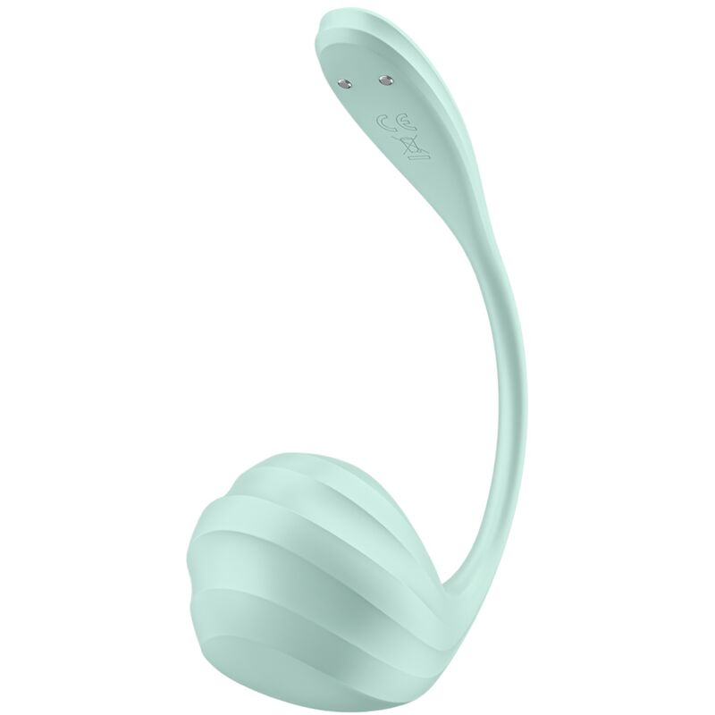 SATISFYER - SMOOTH PETAL ESTIMULADOR PUNTO G VERDE AGUA APP GRATUITA SATISFYER PARTNER