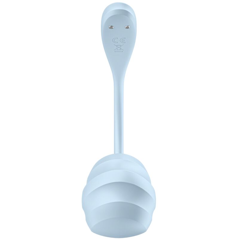 SATISFYER - SMOOTH PETAL ESTIMULADOR PUNTO G CELESTE APP GRATUITA SATISFYER PARTNER