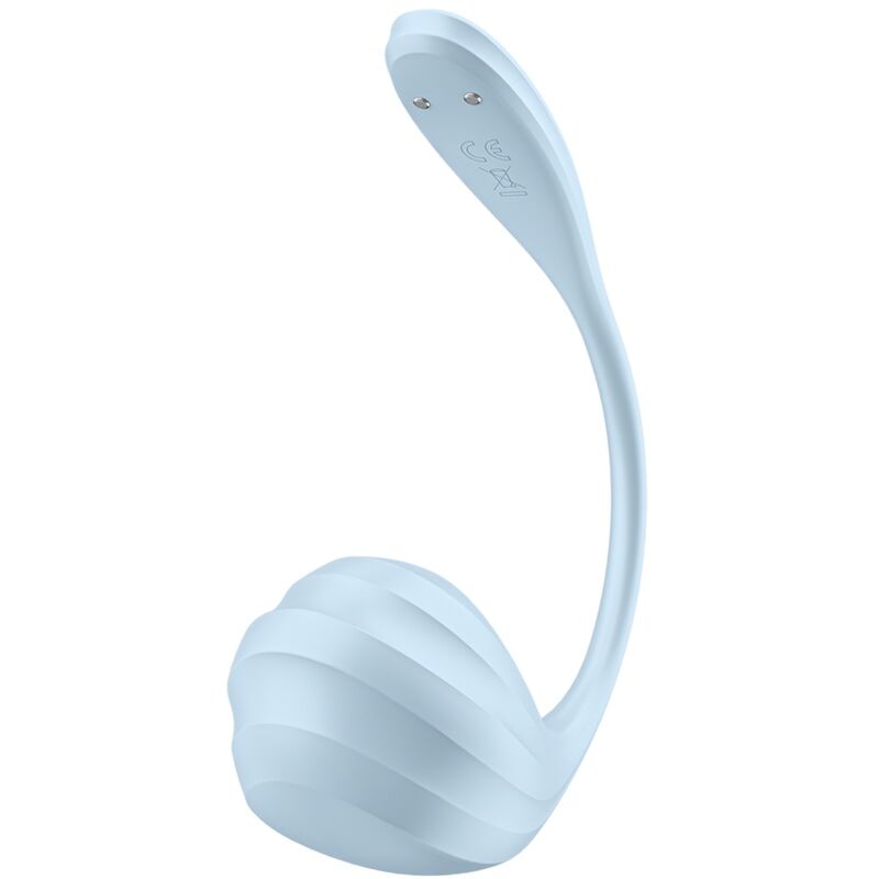 SATISFYER - SMOOTH PETAL ESTIMULADOR PUNTO G CELESTE APP GRATUITA SATISFYER PARTNER