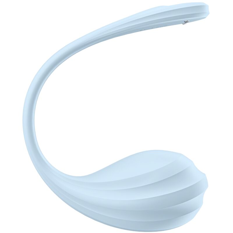 SATISFYER - SMOOTH PETAL ESTIMULADOR PUNTO G CELESTE APP GRATUITA SATISFYER PARTNER
