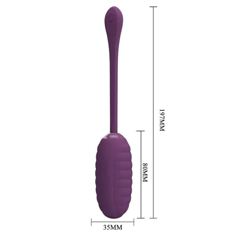 PRETTY LOVE - CASPER HUEVO VIBRADOR RECARGABLE MORADO PRETTY LOVE SMART