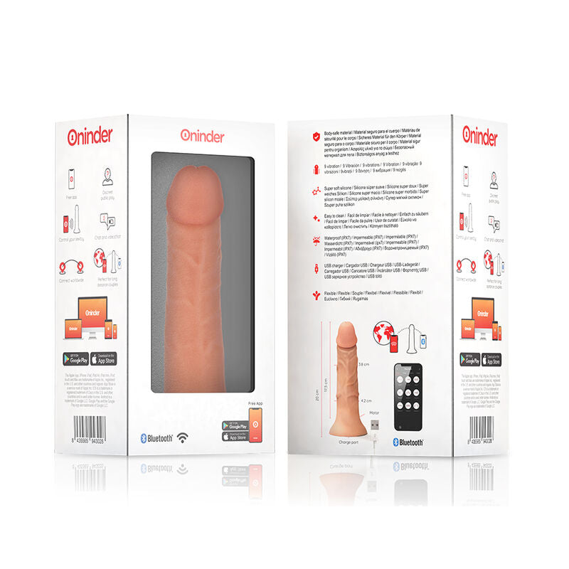 ONINDER - MEDIUM BOGOTÁ  CYBER REALISMO VIBRACION 20 CM -O- 4.2 CM - APP GRATUITA ONINDER