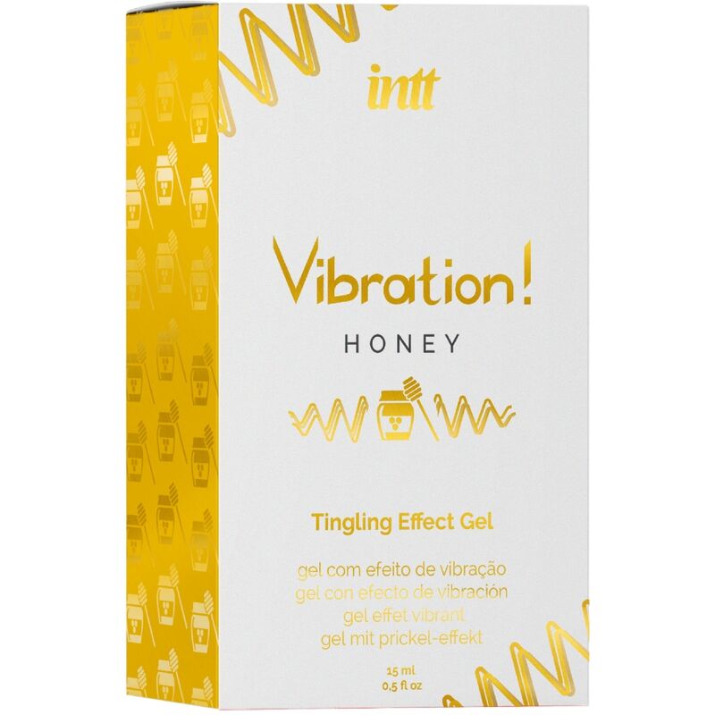 INTT - POTENTE ESTIMULANTE ÍNTIMO GEL VIBRADOR LIQUIDO MIEL 15 ML INTT UNISEX AROUSAL GEL