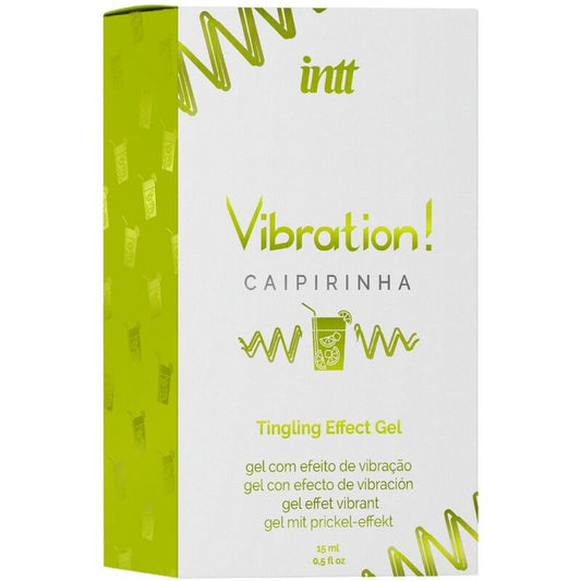INTT - POTENTE ESTIMULANTE ÍNTIMO GEL VIBRADOR LIQUIDO CAIPIRINHA 15 ML INTT UNISEX AROUSAL GEL