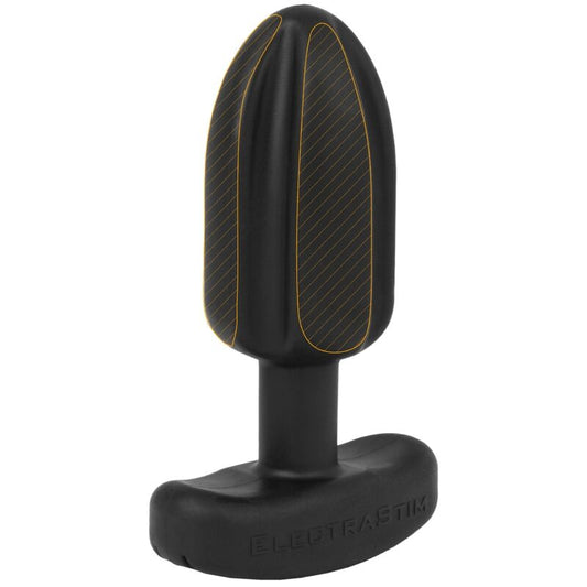 ELECTRASTIM - TARTARUS PLUG ANAL SILICONA QUADRIPOLAR NEGRO ELECTRASTIM