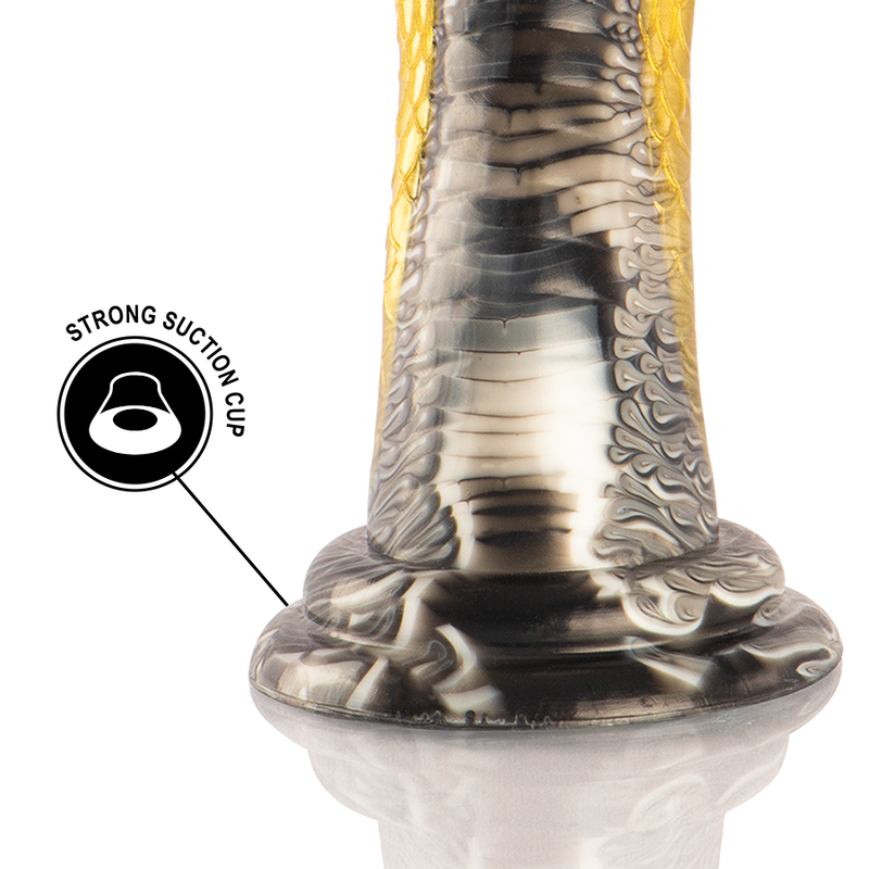 EPIC - DRAKON DILDO COBRA AMARILLA EPIC