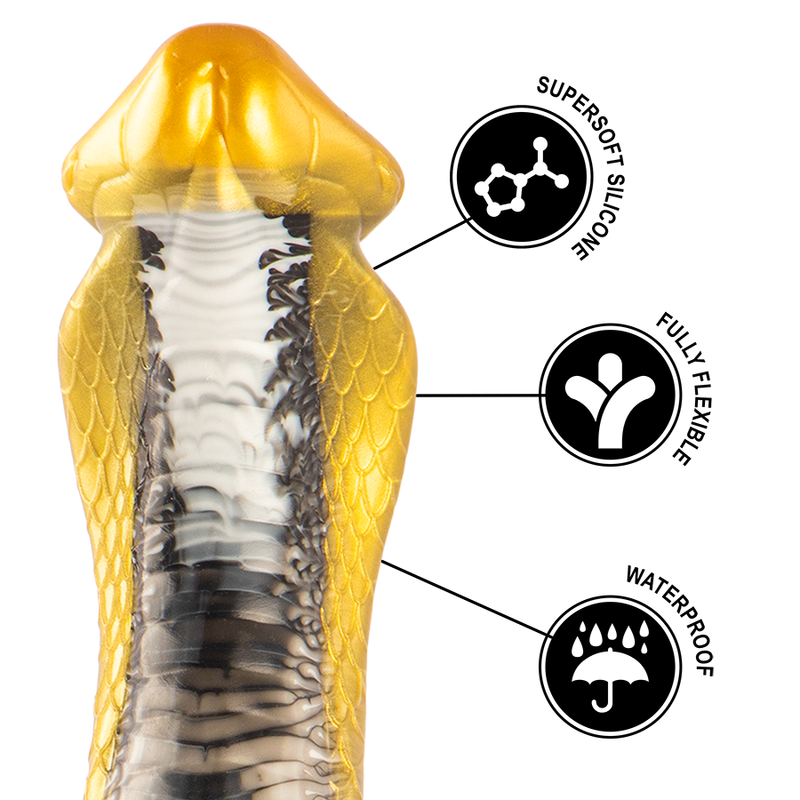EPIC - DRAKON DILDO COBRA AMARILLA EPIC