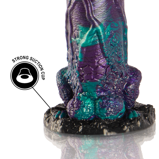 EPIC - BASILISK DILDO DOBLE PLACER ESCAMOSO TAMAÑO GRANDE EPIC