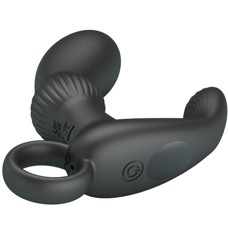 PRETTY LOVE - CAYLA MASAJEADOR VIBRADOR ANAL NEGRO PRETTY LOVE
