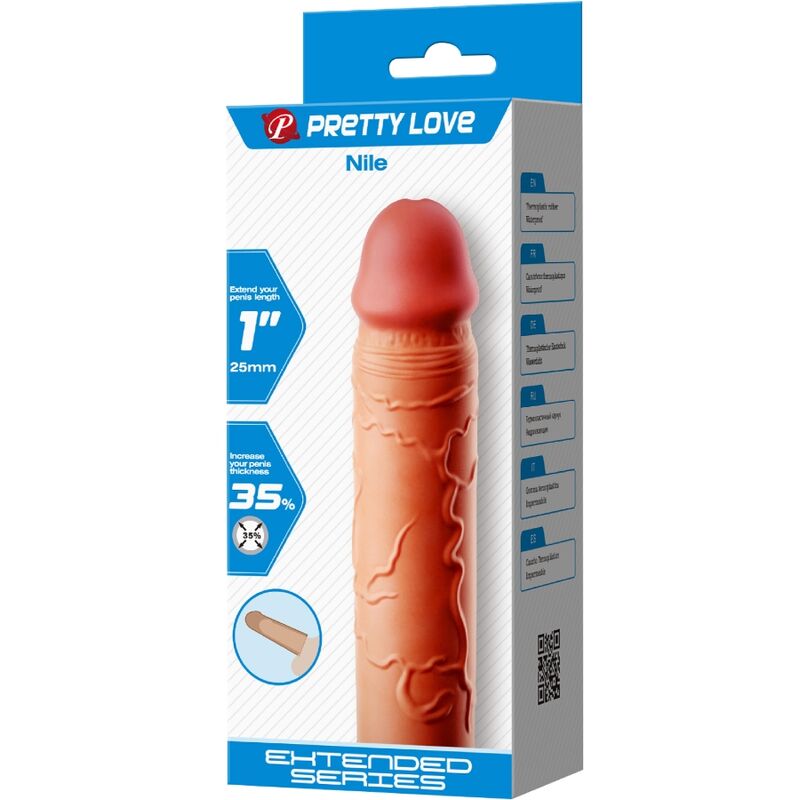 PRETTY LOVE - NILE FUNDA DE PENE EXTENSORA NATURAL PRETTY LOVE MALE