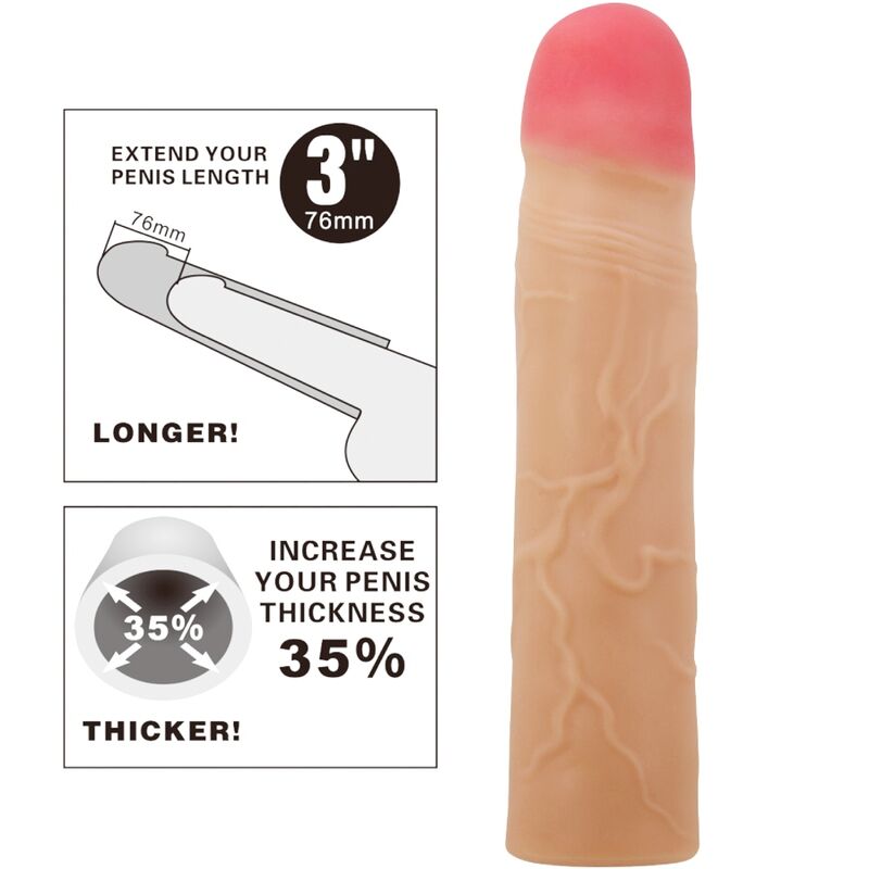 PRETTY LOVE - KYLIAN FUNDA DE PENE EXTENSORA NATURAL PRETTY LOVE MALE