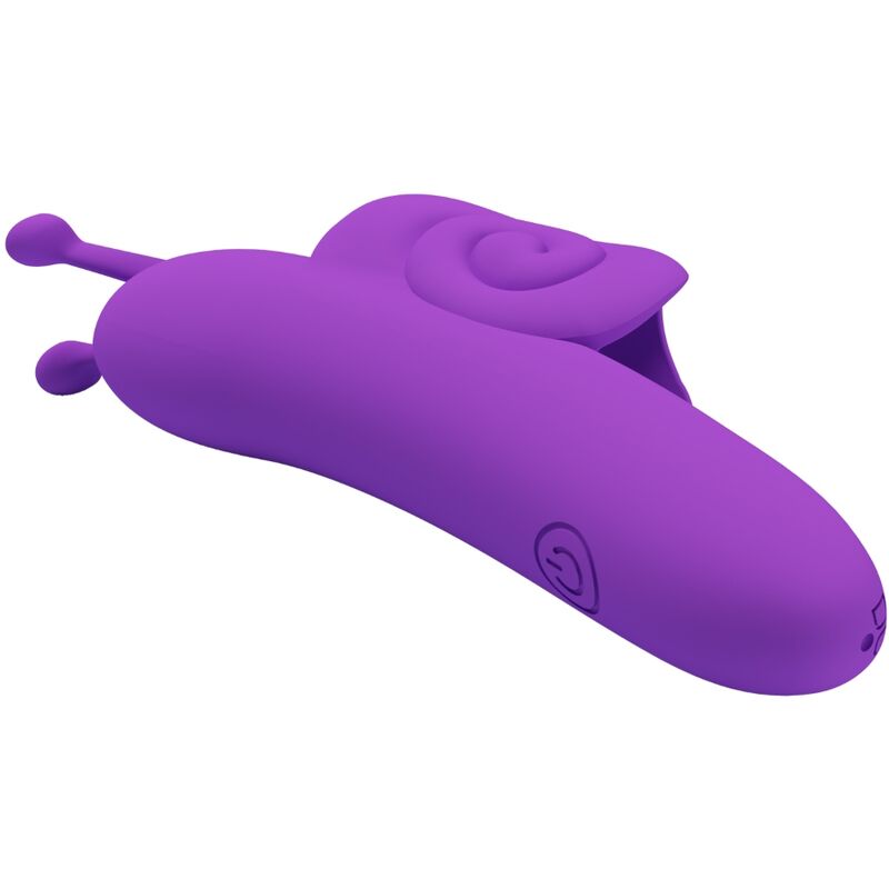 PRETTY LOVE - SNAIL PODEROSO ESTIMULADOR DE DEDO MORADO PRETTY LOVE
