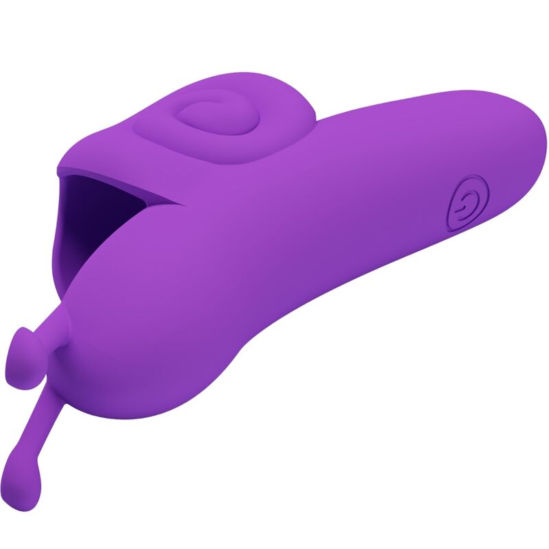 PRETTY LOVE - SNAIL PODEROSO ESTIMULADOR DE DEDO MORADO PRETTY LOVE