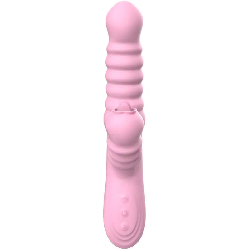 ARMONY - VIBRADOR MULTIFUNCION CON LENGUA ESTIMULADORA EFECTO CALOR ROSA ARMONY VIBRATORS