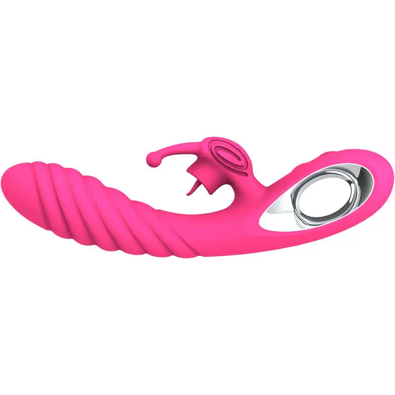 ARMONY - VICKY VIBRADOR RABBIT CON LENGUA PULL RING FUCSIA ARMONY VIBRATORS